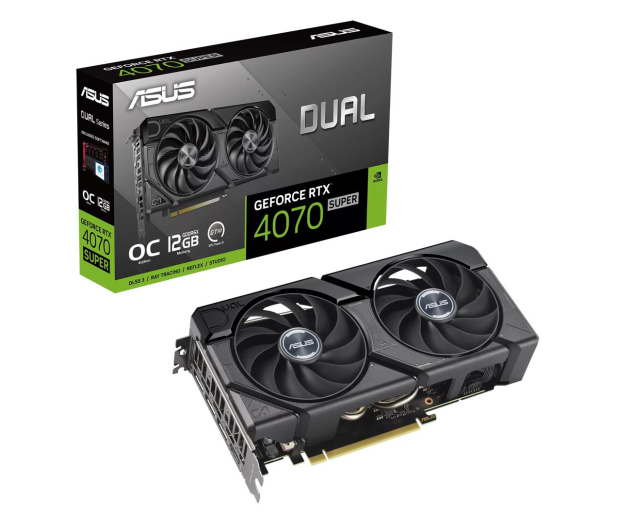 ASUS GeForce RTX 4070 SUPER Dual Evo OC 12GB GDDR6X